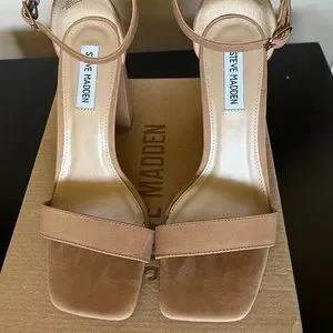 Steve Madden | Shoes | Steve Madden Tiaa Suede Block Heels  display picture 1